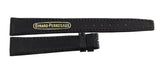 Girard Perregaux 16mm x 12mm Black Leather Watch Band Strap