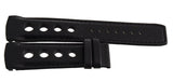 Tissot 22mm x 20mm Black Leather Watch Band Strap T610029672