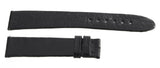 Montblanc Men's 17mm x 15mm Black Leather Watch Band Strap FVH