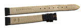 Zenith 12mm x 10mm Black Watch Band Strap 150