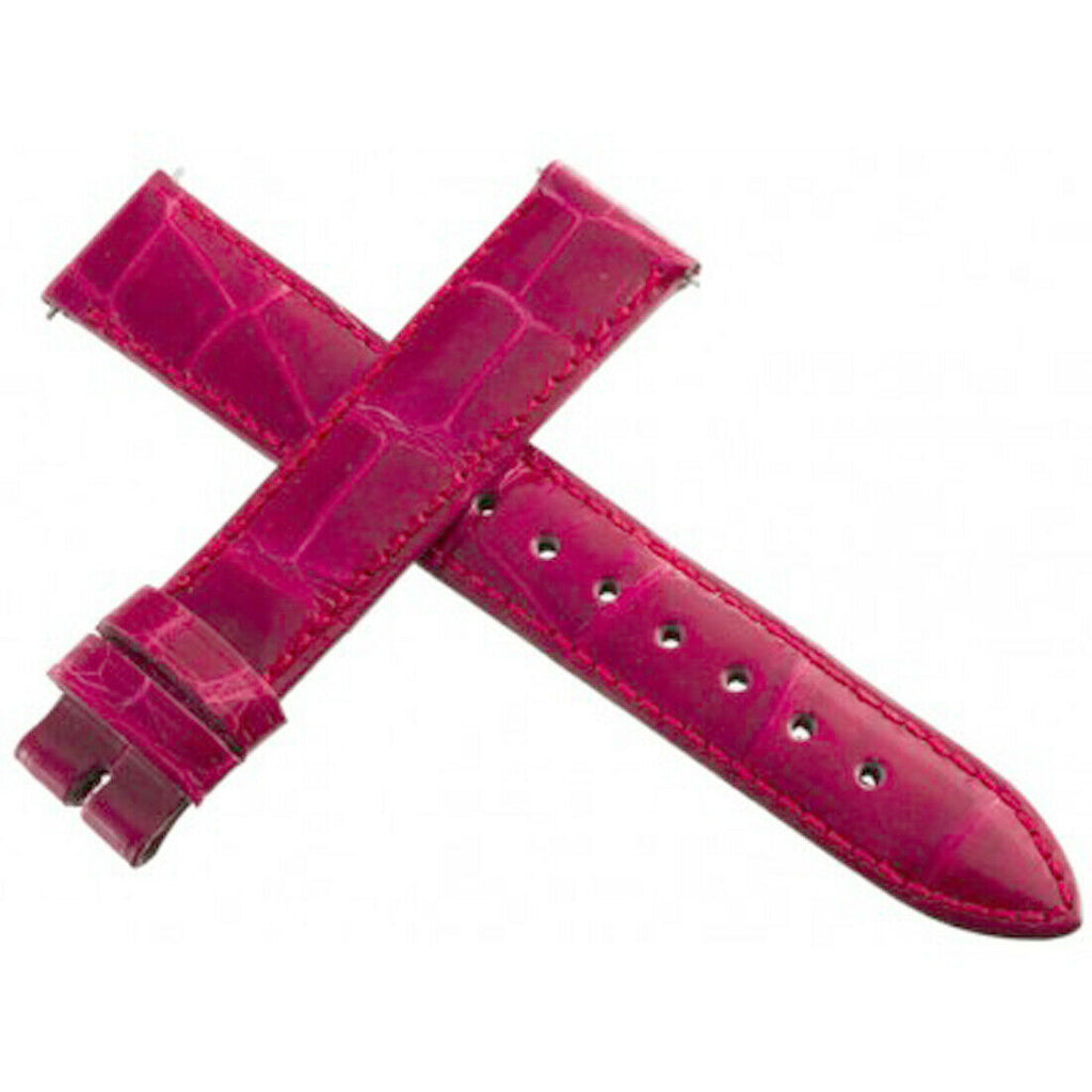 LOCMAN 16MM RED LEATHER WOMEN'S WATCH BAND LM-038