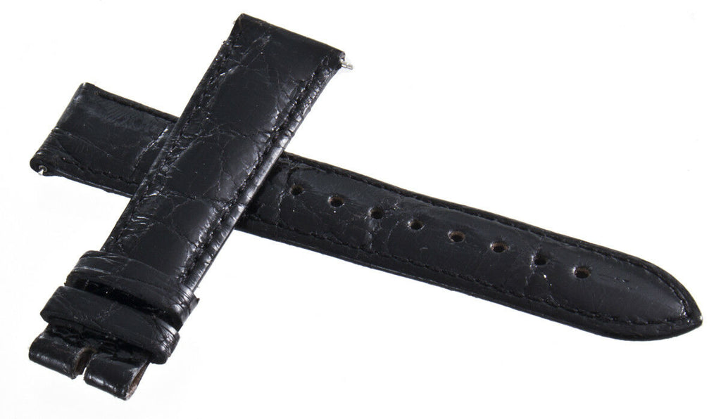 Ladies 18mm Black Watch Band