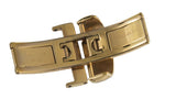 Tissot Men's 21mm Gold Tone Stainless Steel Deployment Buckle Clasp T640.44AA