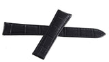 Raymond Weil Men's 20mm x 16mm Black Leather Watch Band V3.18