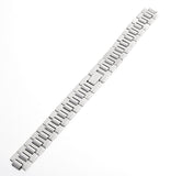 12mm Tissot Women's Silver Stainless Steel Watch Band