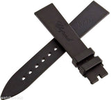 Genuine Chopard 16mm x 14mm Black Rubber Silicone Womens Watch Band Strap