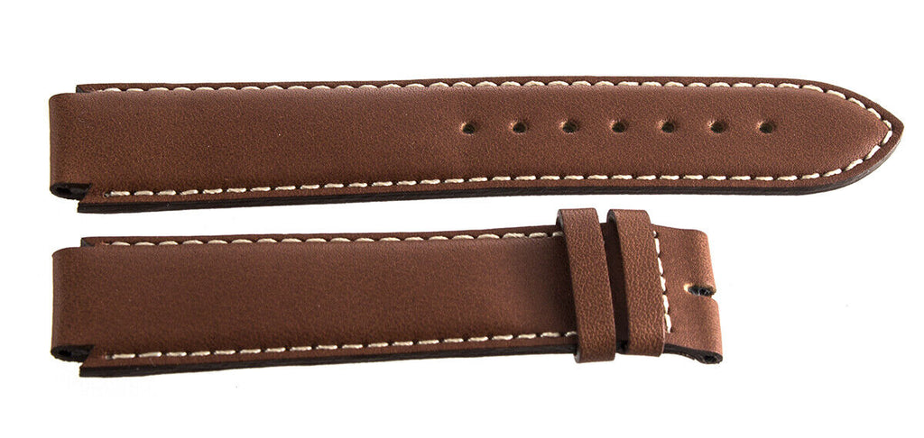 Tissot 22mm x 20mm Brown Leather Band Strap