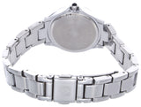 Anne Klein Women's Silver-Tone Black Dial Bracelet Watch AK/1643BKSV