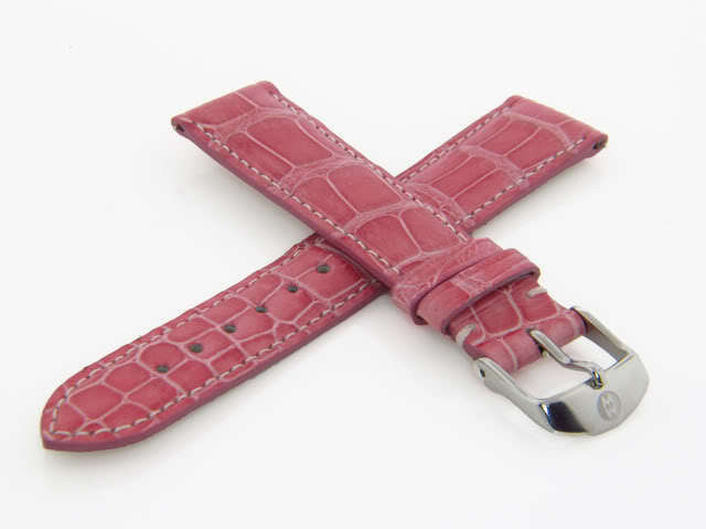 New Michele 18mm Pink Watch Band Strap