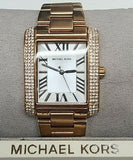 Michael Kors MK3255 Women's Rose Gold-tone Stainless Steel Emery Bracelet Watch