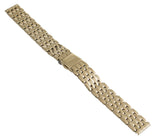 Fossil 14mm Gold Stainless Steel Bracelet Watch Band Bracelet BQ3463