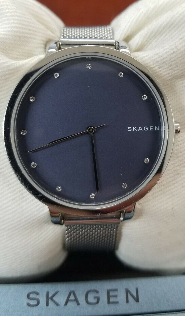 Skagen SKW2582 Hagen Blue Dial Stainless Steel Mesh Women's Watch