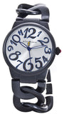 Betsey Johnson Ladies Pearlized Blue Link Bracelet Silver Dial Watch BJ00619-07