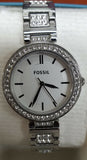Fossil BQ3180 Modern Courier White Dial Stainless Steel Women's Watch