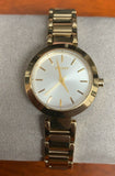DKNY NY2399 Stanhope Silver Dial Gold Tone Stainless Steel Women's Watch