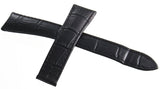 Raymond Weil Men's 20mm x 16mm Black Leather Watch Band Strap V4.16