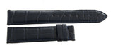 Genuine Longines 20mm x 18mm Dark Blue Leather Watch Band Strap