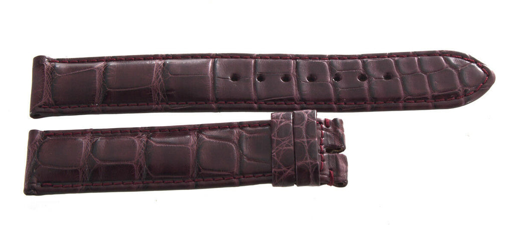 Chronoswiss 18mm x 18mm Burgundy Leather Watch Band C