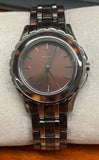 DKNY NY8701 Brown Dial Brown Plastic Band Women's Watch