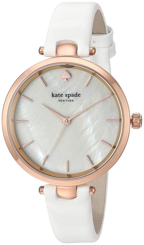 Kate Spade KSW1280 Holland Mother of Pearl Dial Leather Strap Women's Watch