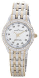 Anne Klein Women's Two-Tone Silver Diamond Dial Watch 10/9935