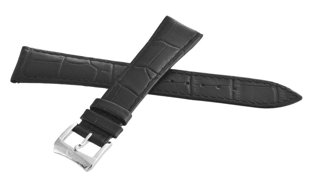 Raymond Weil 20mm x 16mm Black Leather Watch Strap Band V2.14