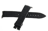 PIAGET 19mm x 16mm Black Leather Watch Band Strap FYK