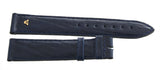 Maurice Lacroix 20mm x 18mm Blue Leather Watch Band Strap