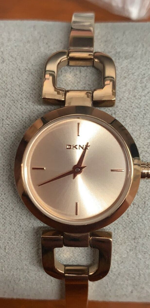DKNY NY8542 Reade Rose Gold Dial Rose Gold Stainless Steel Women's Watch
