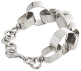 Guess Women's Silver Dial Stainless-Steel Quartz Bracelet Style Watch W75054L1