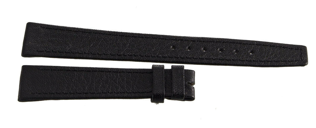 Girard Perregaux 16mm x 12mm Black Leather Watch Band Strap