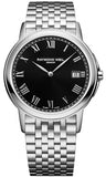 Raymond Weil 5466-ST-00208 Traditional Black Dial Stainless Steel Men's Watch