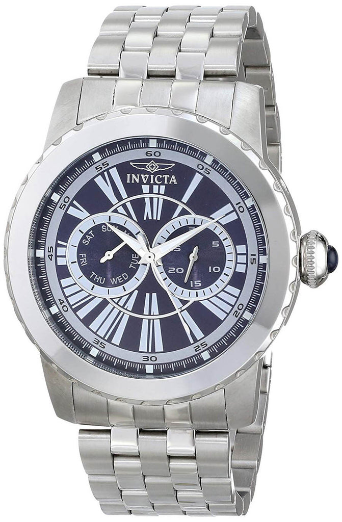 Invicta 14587 Specialty Blue Dial Stainless Steel Multifunction Men's Watch
