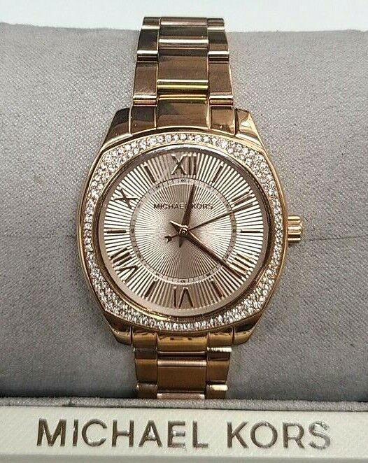 Michael Kors MK6330 Mini Bryn Rose Gold Dial Rose Gold Stainless Women's Watch