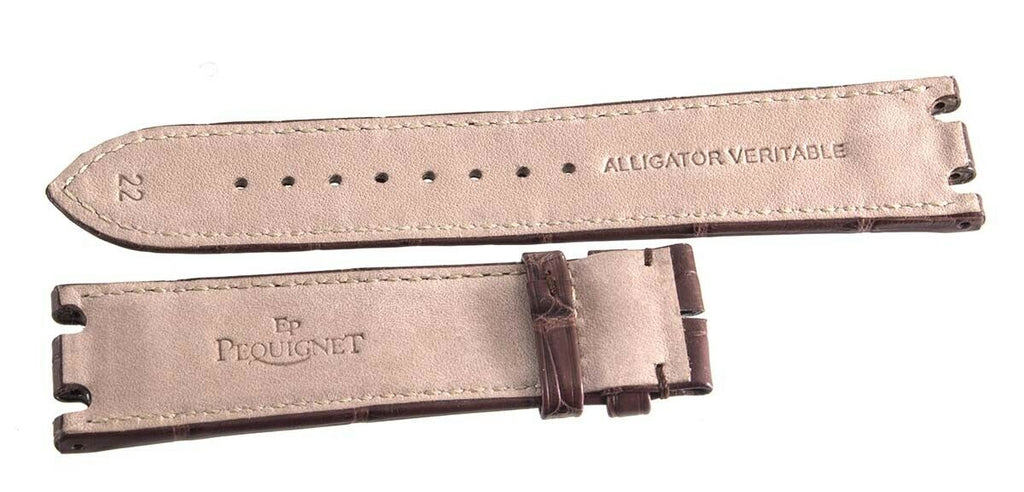 EP Pequignet 22mm x 20mm Brown  Leather Watch Band