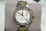 DKNY NY2260 Chambers White Dial Two Tone Stainless Chronograph Women's Watch