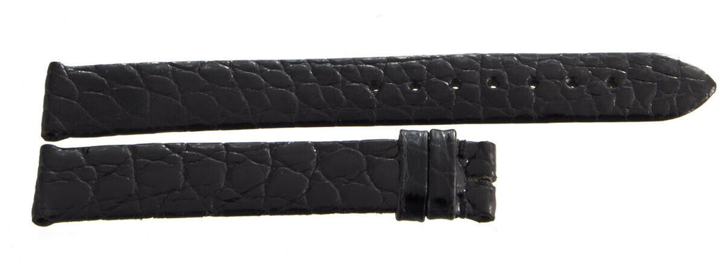 Longines 13mm x 12mm Black Watch Band Strap