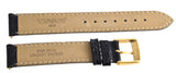 Tissot Black Leather 17mm Watch Band