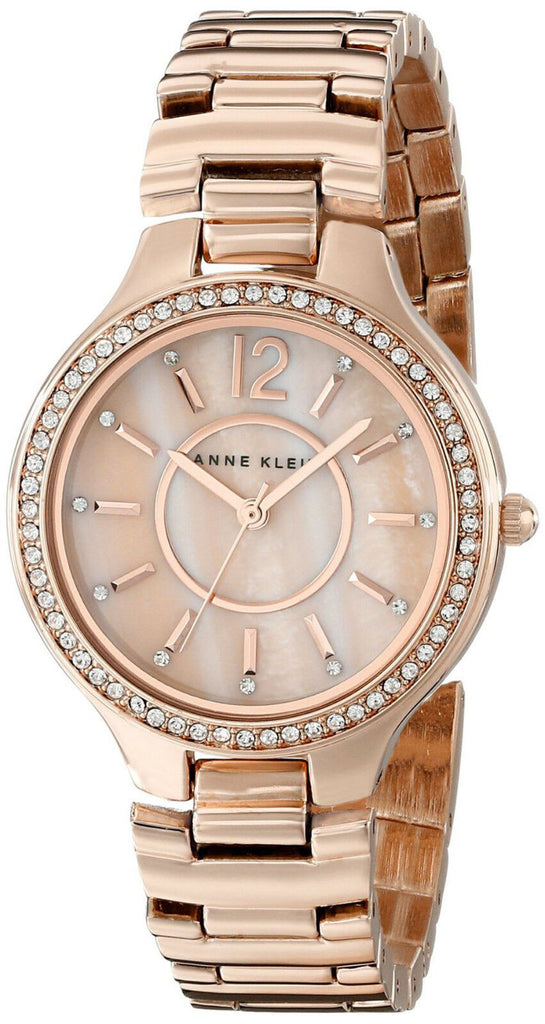 Anne Klein AK/1854RMRG Rose Gold Dial Rose Gold Stainless Women's Watch