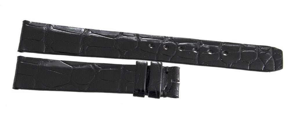 Baume & Mercier 16mm x 14mm Shiny Black Band Strap