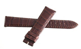 Genuine Longines 19mm x 16mm Brown Leather Watch Band L682110930