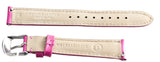 NEW Michele Womens 16mm Pink Patent Leather Watch Band