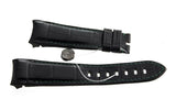 Graham 24mm x 20mm Black Leather Watch Band