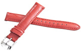 NEW Michele Womens 16mm Red Genuine Patent Leather Watch Band
