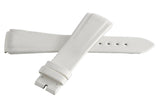 Montblanc Men's 18mm x 16mm White Fabric Watch Band Strap HRD