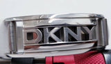 DKNY 2-Hand Leather Bangle Women's Watch NY8593