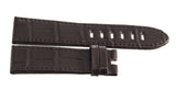 Montblanc Men's 22mm x 20mm Dark Brown Leather Watch Band Strap FWE