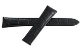 Raymond Weil Men's 20mm x 16mm Black Leather Watch Band Strap V1.17