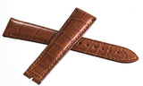 Genuine Arnold & Son 22mm x 17mm Brown Leather Watch Band Strap