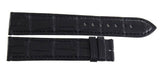 EP Pequignet 20mm x 18mm Black Leather Watch Band Strap